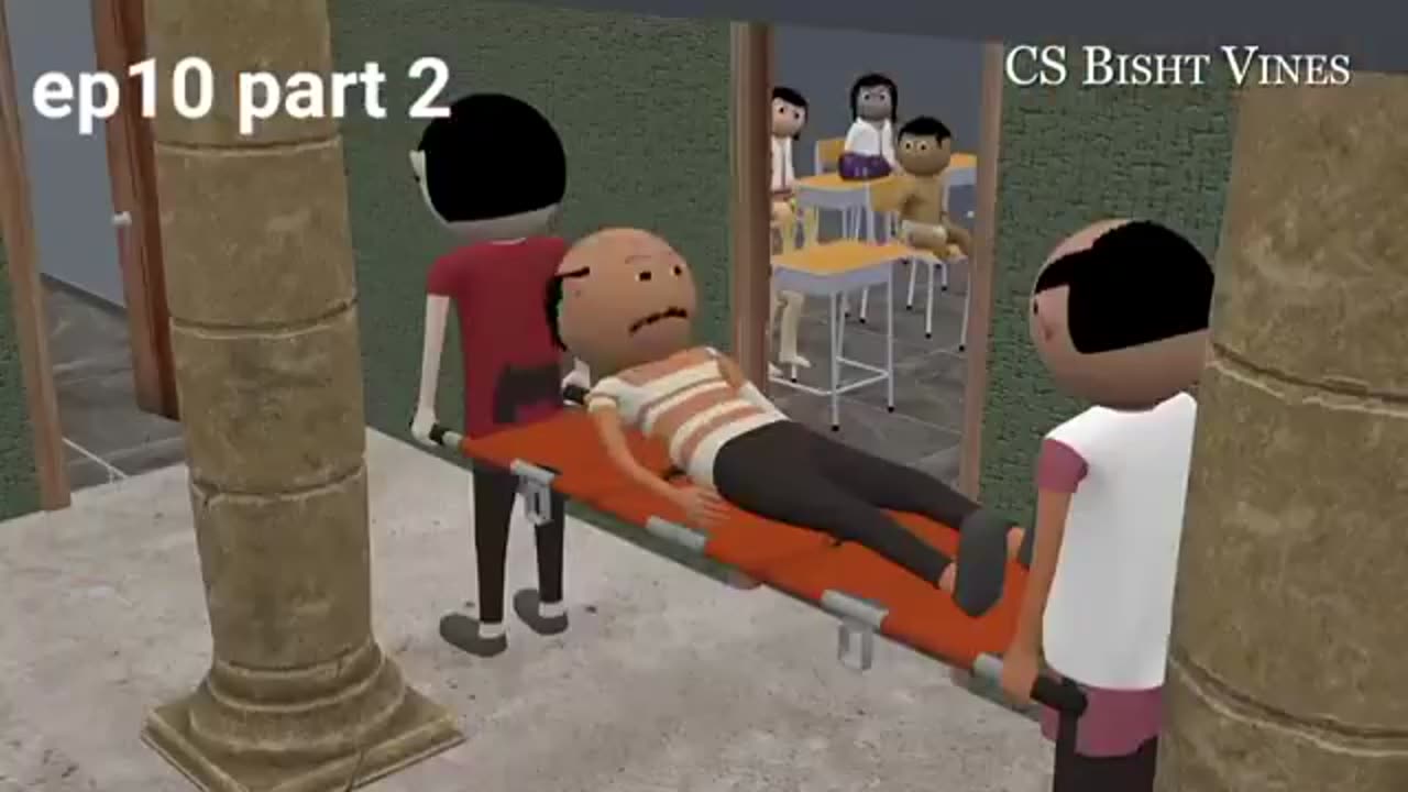 Bittu k school Khul gay funny cartoon part 68
