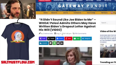 Nancy Pelosi Admits Joe Biden Was Overthrown