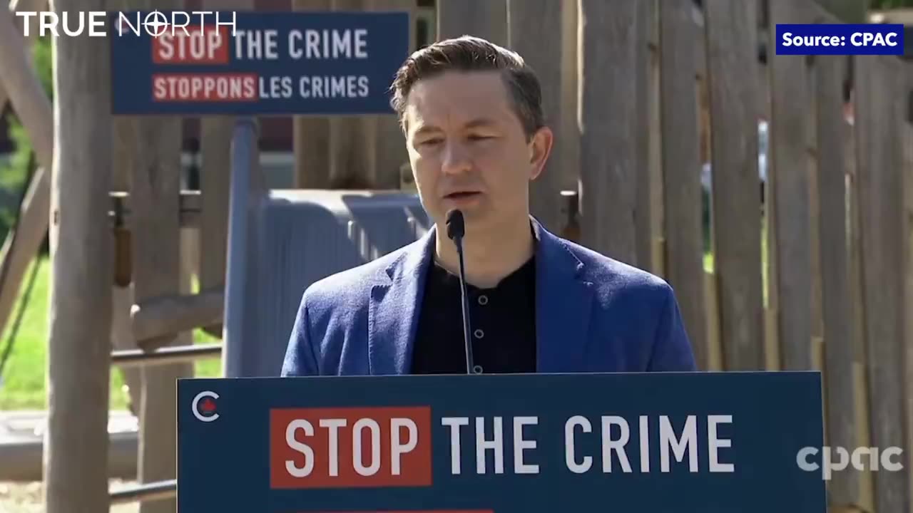 Poilievre clashes with a CTV reporter over the drug crisis.