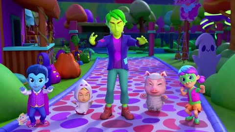It's Halloween Night _ Spooky Nursery Rhymes and Kids Song _ Songs For Children with Zoobees