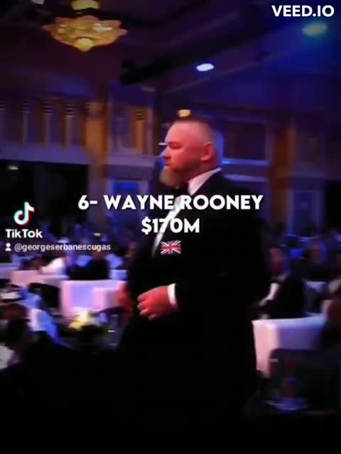 First 7 soccer players with lots of money