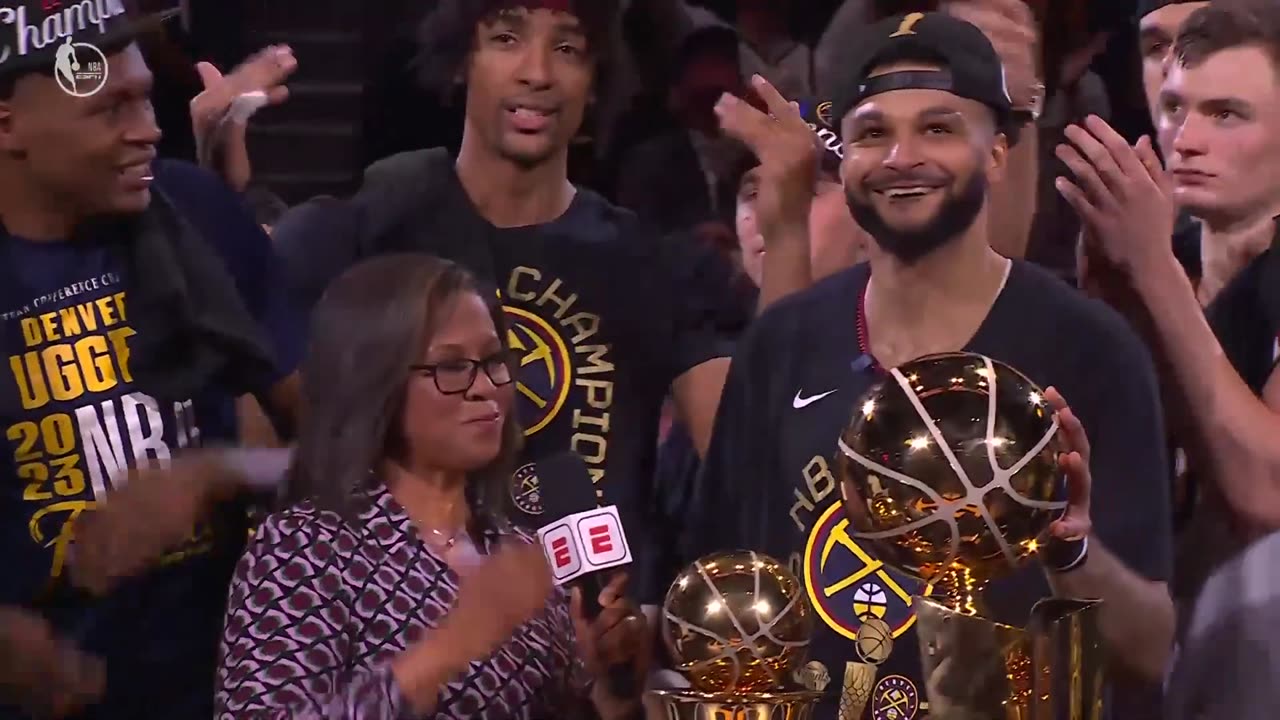 2023 NBA Finals - Trophy Presentation Ceremony 🔥