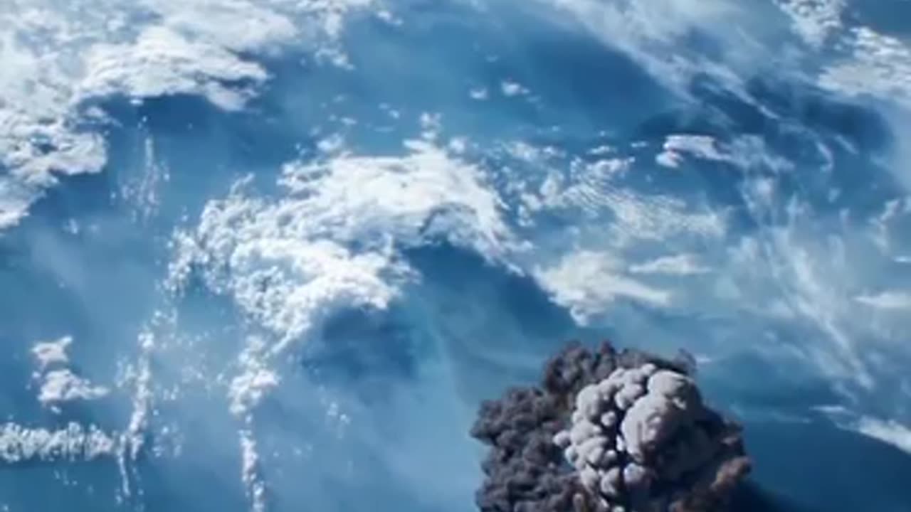 #Bomb blast from space