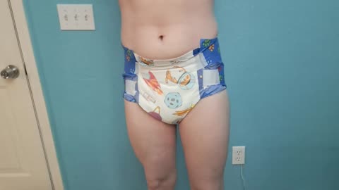 Bambino Catronaut adult diapers, how they look and fit