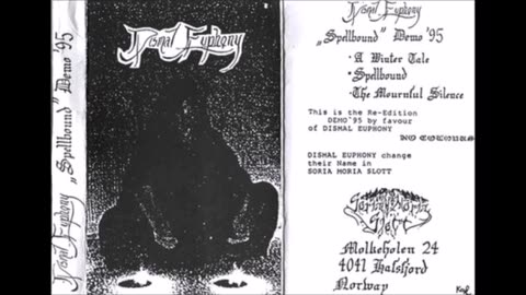 dismal euphony - (1995) - demo - spellbound