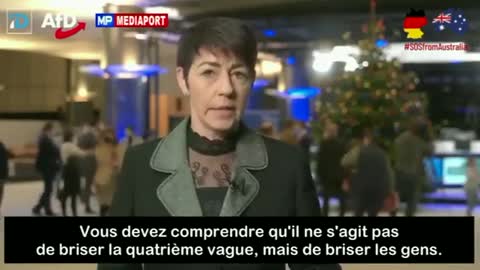 Christina Anderson, membre du parlement Européen.