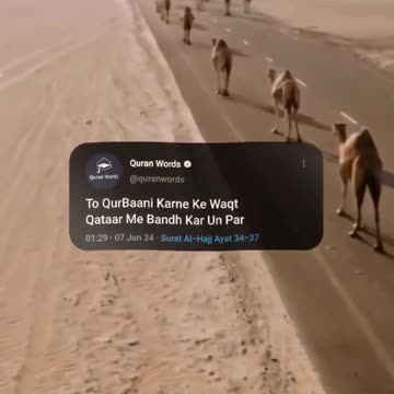 Surat Al-Hajj Ayat 34-37 ☝🏻