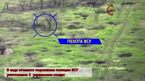 Strikes on AFU positions near Seversk by 2AK fighters.