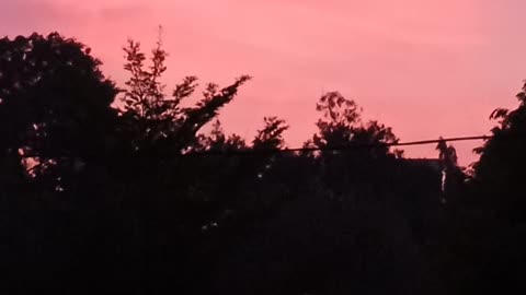 Sunrise matahari terbit dipagi hari yg cerah