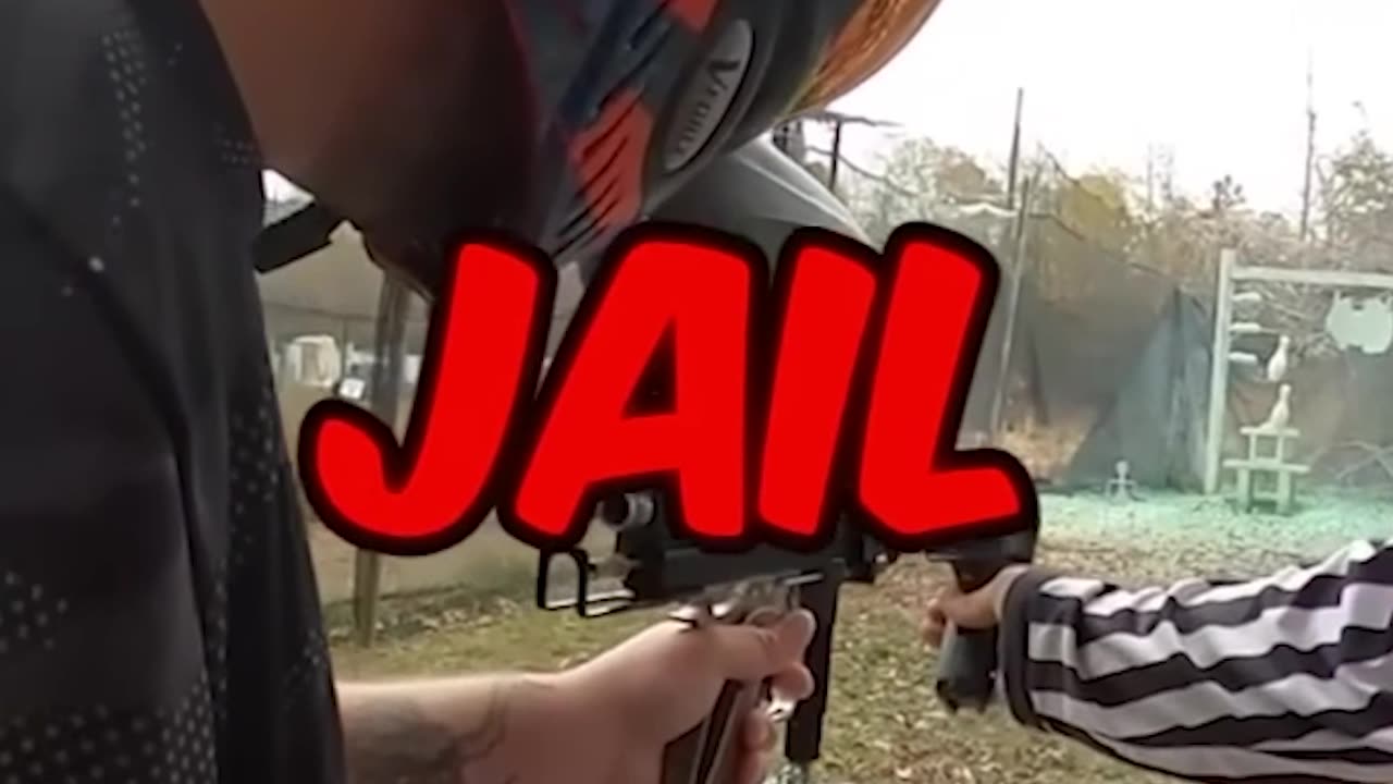 Airsoft player almost goes to jail...