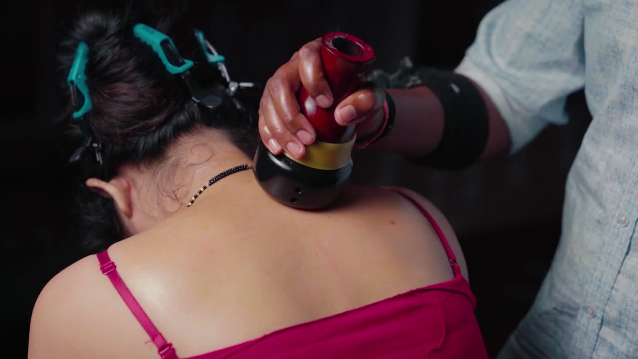 Scalp Rubbing Gentle Head Massage Sound for Sleep Disorder _ Indian Massage