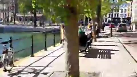 Vídeo en el centro de La Haya (19-4-23)