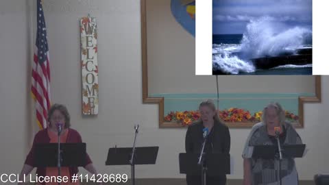 Moose Creek Baptist Church Sing “It Is Well With My Soul” During Service 9-4-2022