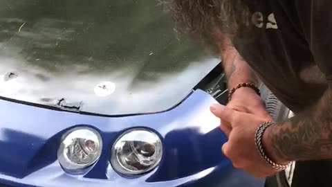 For the followers we’re going to the car meet part 1