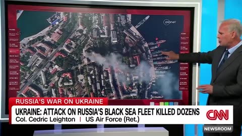 Retired colonel explains the strategy behind Ukraine’s Black Sea strike