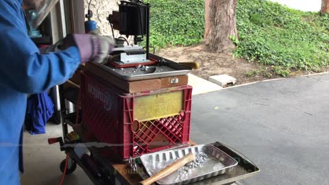 Viejo's zinc casting redux #1: my first zinc casting video from 2020