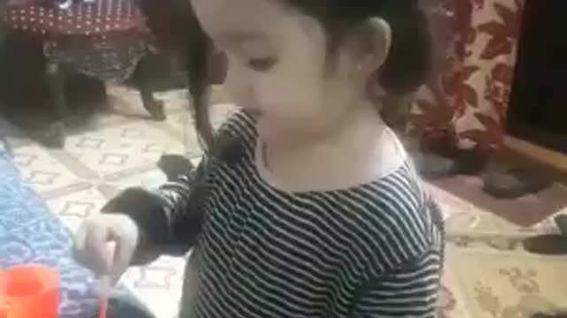 cutest little girl ever talking videos baby playing