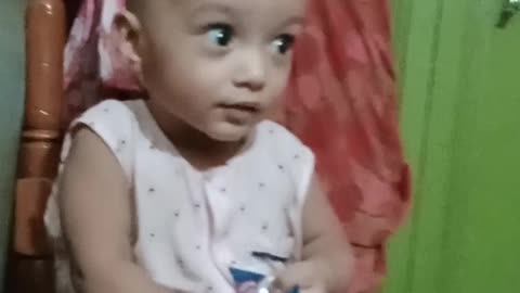 😁Cute Baby Reaction Video😁#shorts