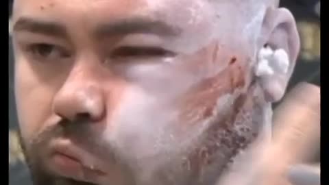Face slap championship scene