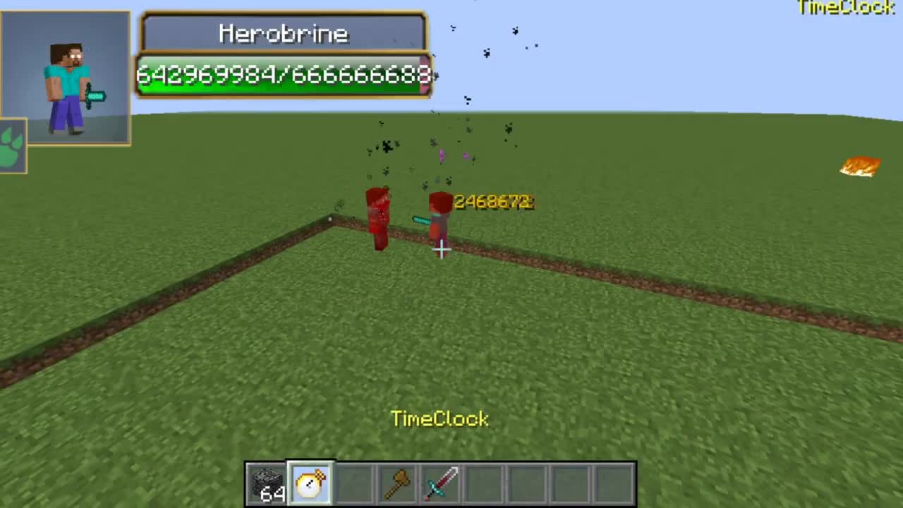Herobrine vs Error422 all Сreepypasta mobs in minecraft part 74