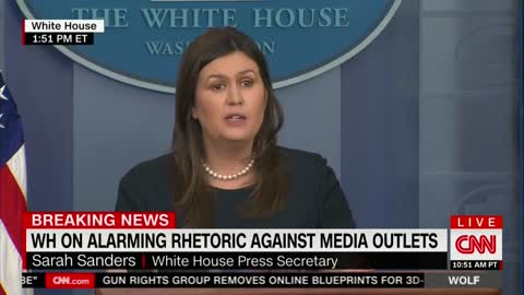 WH Press Member Trying To Slam Sarah Sanders Calls "Blacks For Trump" A Fringe Group