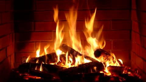 Relaxing Fire Place to Relax and Sleep - Extended 10 Hours