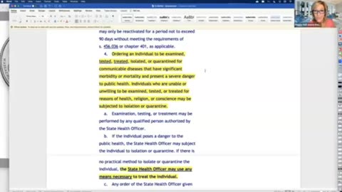 Mind Blowing Florida LAWS - Legalized Forced Quarantine and Forced Vaccination