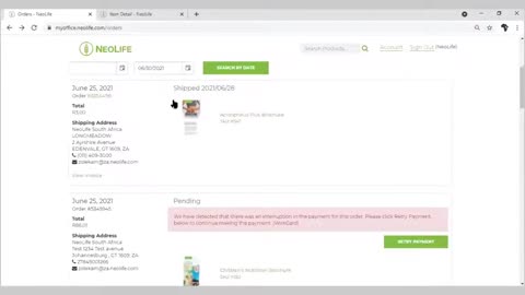 NeoLife Back Office Tutorial