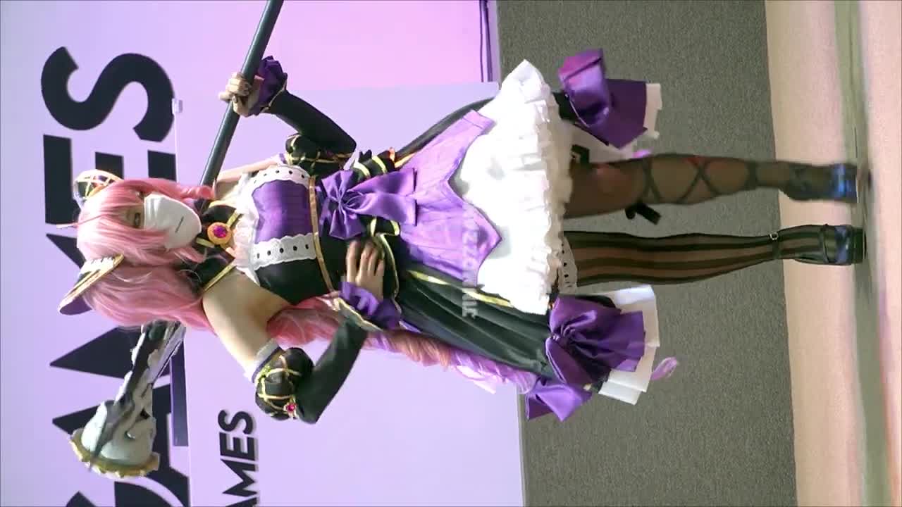 지스타 2021 에이크라운 웰, 댱이, 마호, 아자미유코 엔젤게임즈 메인스테이지 코스프레 포토타임 G-STAR acrown Cosplay Model phototime