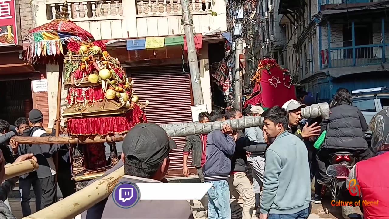 Luti Ajima Jatra, Balachare Jatra, Kathmandu, 2081, Day 3
