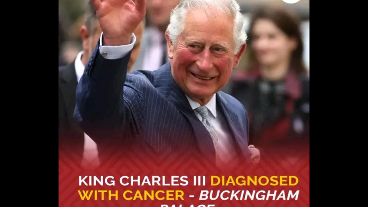 Breaking: The Buckingham Palace announces that King Charles III is diagnosed with cancer