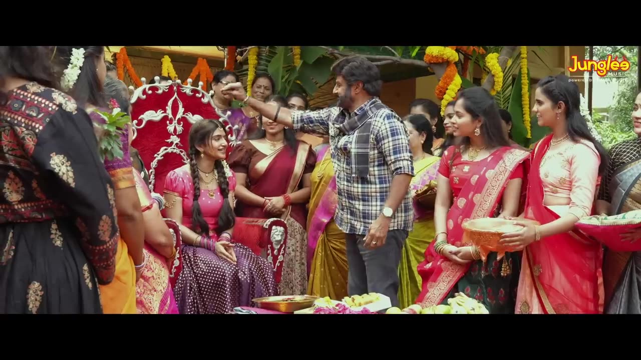 Uyyaalo Uyyaala /Lyrical Video /Bhagavath Kesari /NBK / SREE LEELA / ANIL RAVIPUDI / THAMAN S