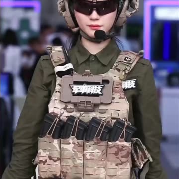 Standartní vybavení čínského vojáka