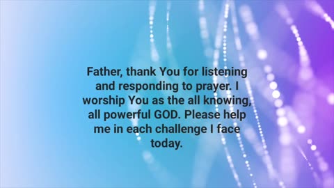 Try This Prayer for Today!! 🙏🏽