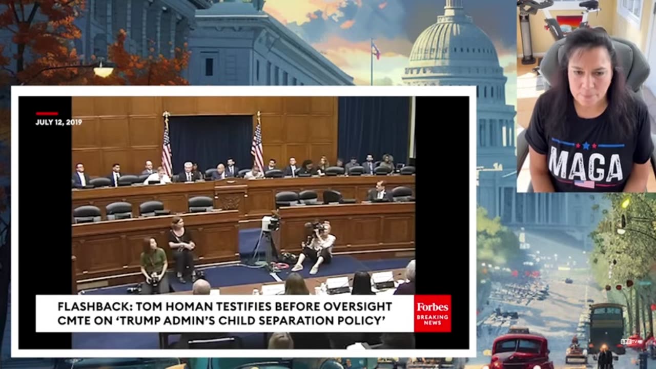 Tom Homan SNAPS when democrat calls him racist to his face!