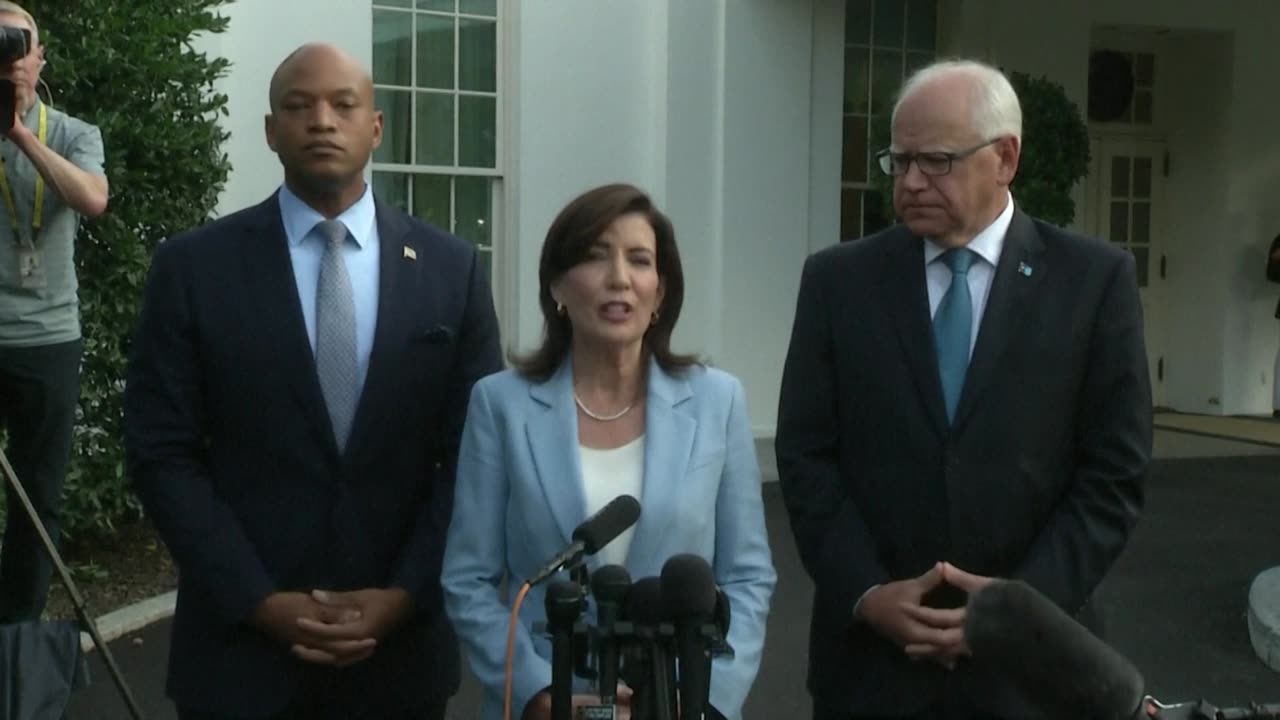 Joe Biden Wins Backing of Democratic Governors