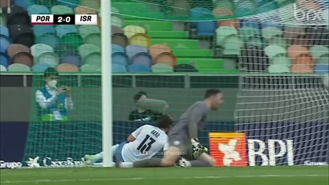 ISRAEL DID NOT STAND A CHANCE AGAINST CRISTIANO RONALDO IN THIS SPECTACULAR MATCH