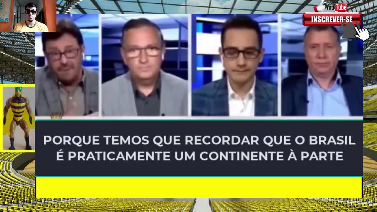 BRASIL 4 x 1 Coreia do Sul - narração EMOCIONANTE do argentino MARIANO CLOSS