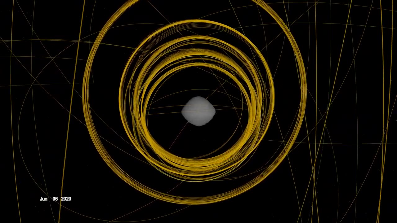 OSIRIS REx Slings Orbital Web Around Asteroid to Capture Sample 4K