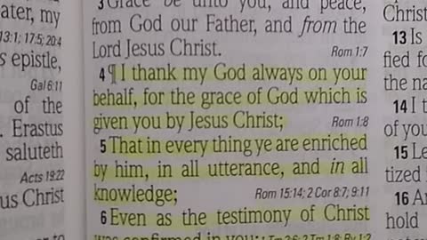 The church in Corinth