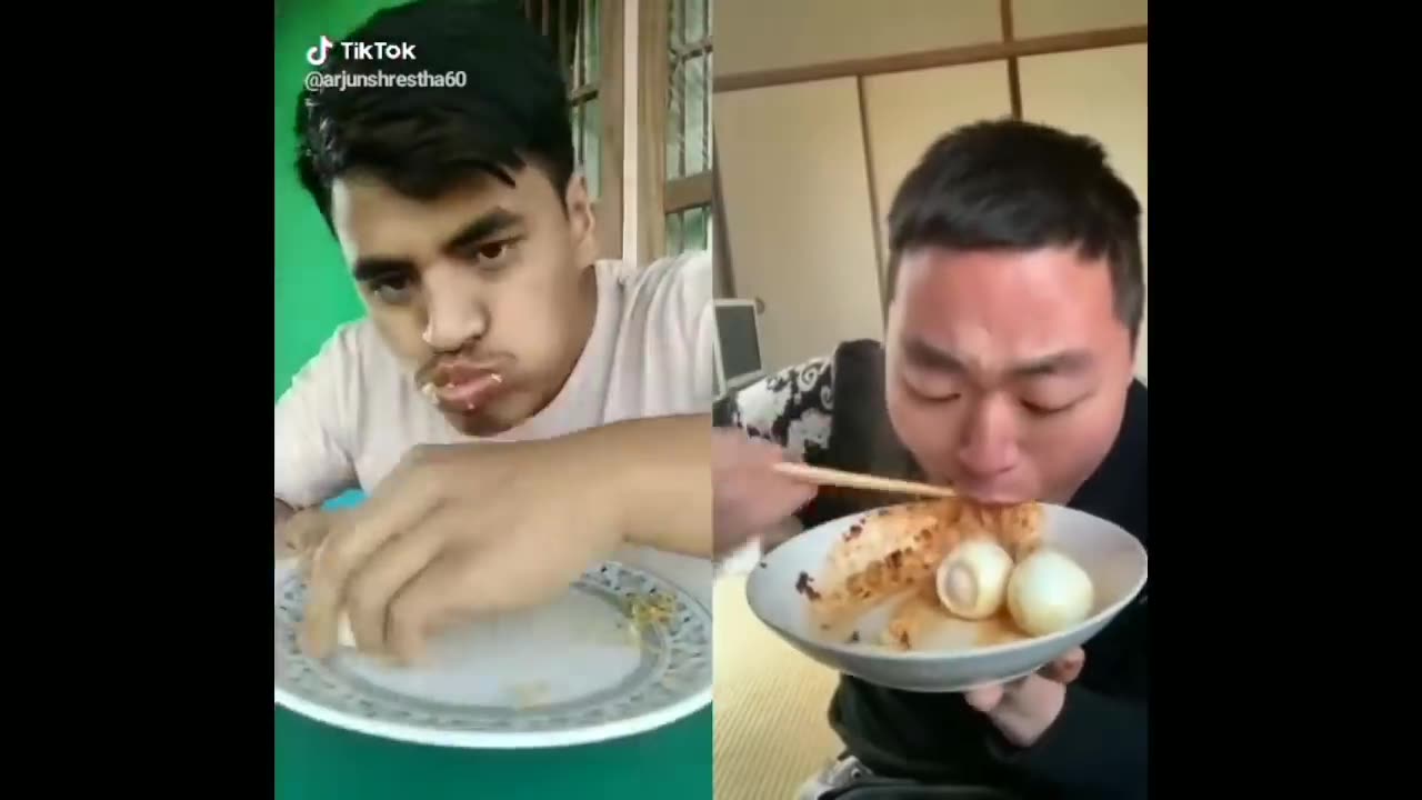 Funny Food Challange INDIA Vs CHINA