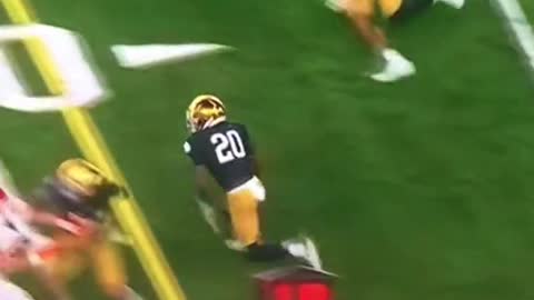 Notre Dame pick 6 vs Clemson