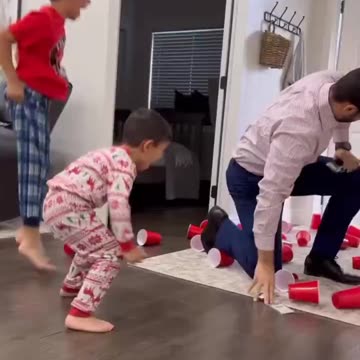 This is cute, what a great dad