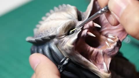 How to make Predator & Aliens trapped From Polymer clay