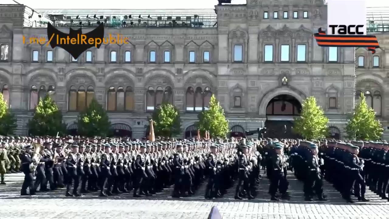 Preparations for the 78th WWII Victory Day celebrations begin on Red Square