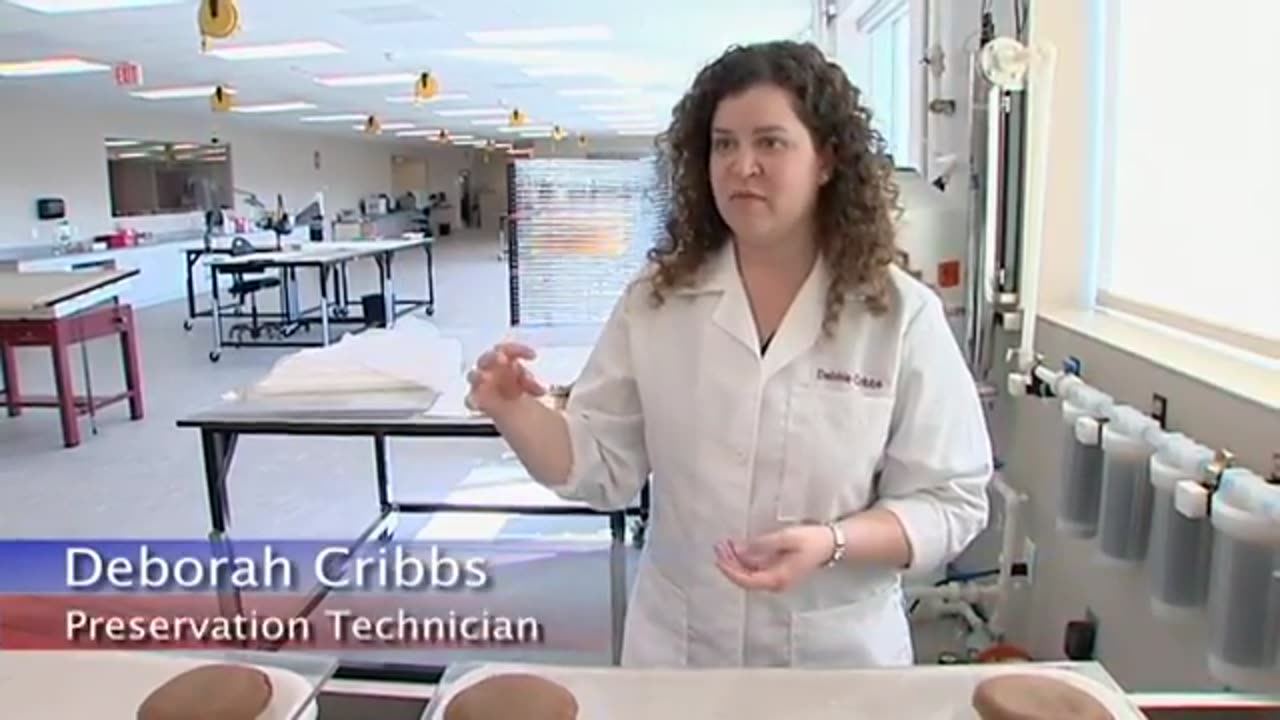 Preservation Lab at the National Archives St Louis