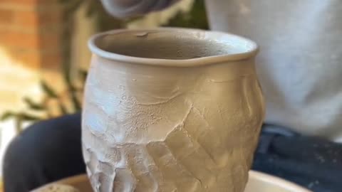 I can’t believe this kinda worked #pottery #asmr #satisfying