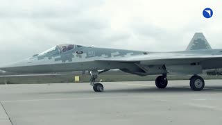 Test flight of the upgraded Su-57