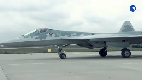 Test flight of the upgraded Su-57
