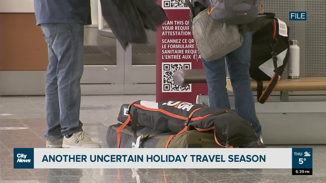 What does the holiday travel season look like for Canadians?